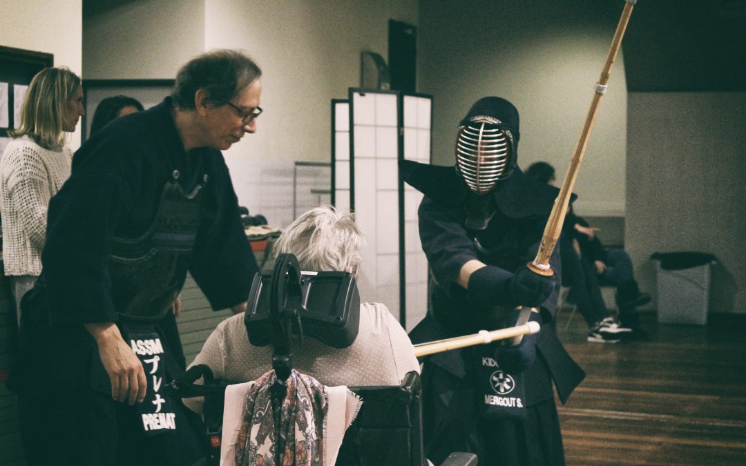 Kendo : Formation pour la prise en charge d’une personne handicapée.