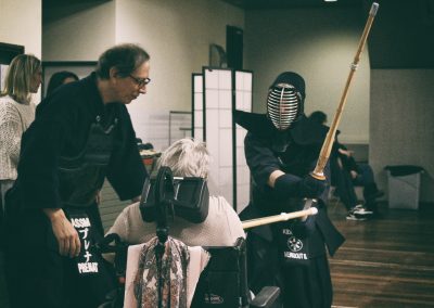 Kendo : Formation pour la prise en charge d’une personne handicapée.