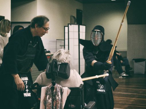 Kendo : Formation pour la prise en charge d’une personne handicapée.