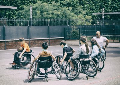 Paralympiades en milieu scolaire